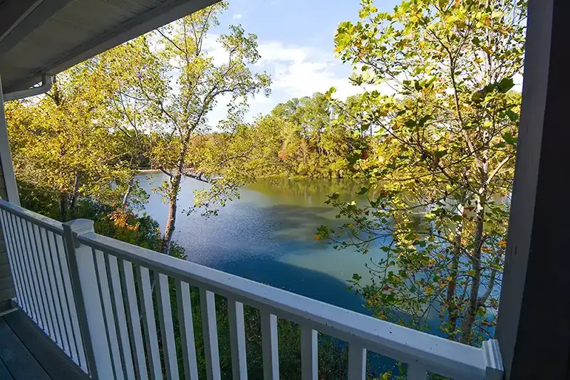 Lake View from Balcony