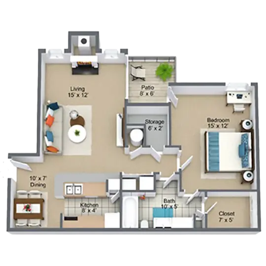Cozumel Floor Plan